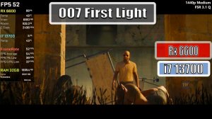 Rx 6600   007 First Light - 4K, 1440P, 1080P, Fsr 3.1 - Ultra, High, Medium, Low (1)
