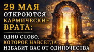 29 Мая откроются кармическик врата. Одно слово избавит от одиночества.