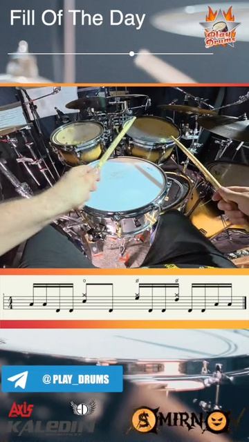 Drum Fill Of The Day #037 #drumfill