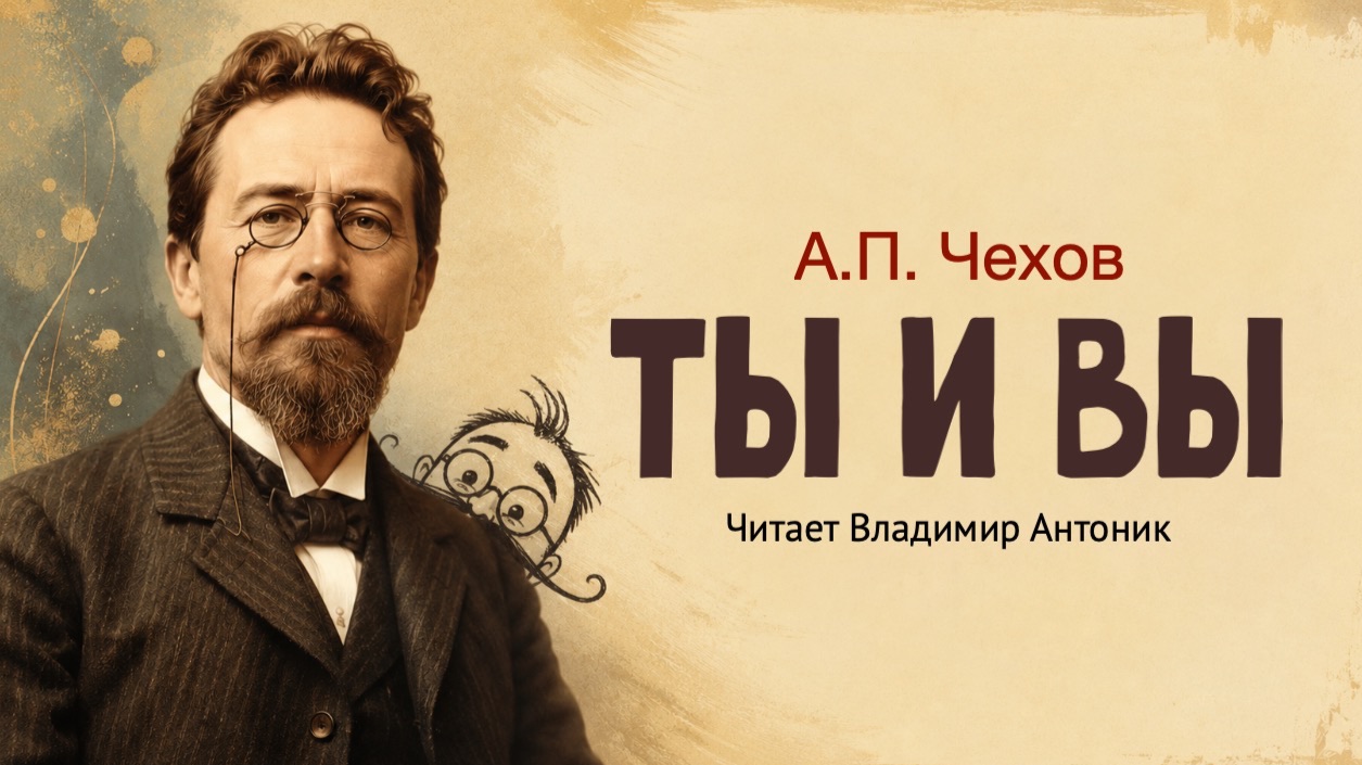«Ты и вы». А.П. Чехов. Аудиокнига. Читает Владимир Антоник