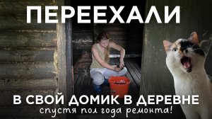 Работы непочатый край, без воды, без санузла…НО С КОШКОЙ и счастливые❤️