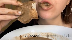 Мел Услада в пасте из глины ассорти/onebite_chalk/ASMR 🔥🤎