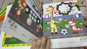358623 Раскраска рисуем пальчиками котенок Котэ 1-3года