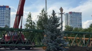Сборка Колеса обозрения в Волгограде 🙃