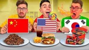 ЕДА из РАЗНЫХ СТРАН МИРА ЧЕЛЛЕНДЖ !