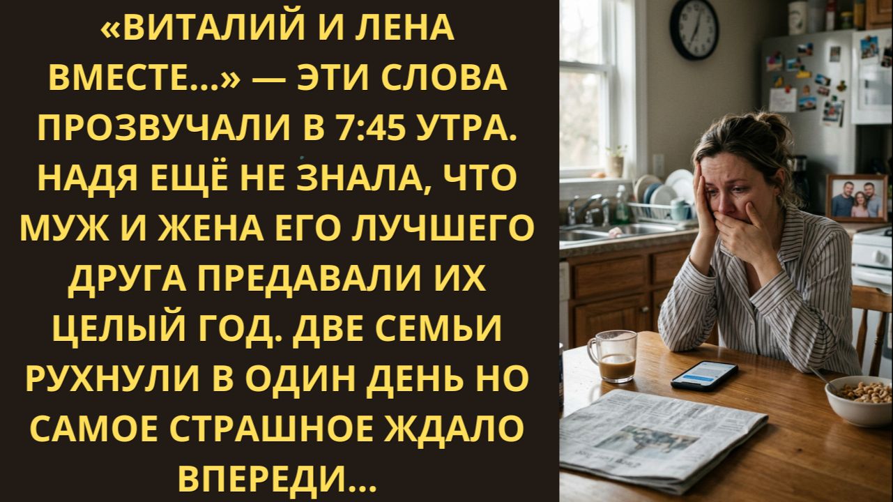 Истории из жизни «ДВЕ СЕМЬИ. ЧЕТЫРЕ ЧЕЛОВЕКА. НИКТО НИЧЕГО НЕ ЗНАЛ» Слушать житейские истории
