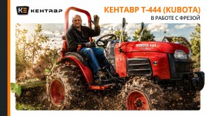 СПРАВИТСЯ ЛИ КИТАЙСКАЯ КОПИЯ KUBOTA ПРОТИВ ТЯЖЁЛОЙ ПОЧВЫ? | Тест Кентавр Т-444 и Фрезы Флагман ЭКО
