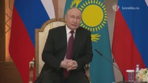 Российско-казахстанские переговоры начались с беседы в узком составе, Астана, 28 мая 2026 года