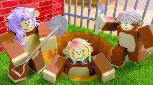 РОЕМ ПОДКОП В ЗООПАРКЕ! Roblox Escape The ZOO!