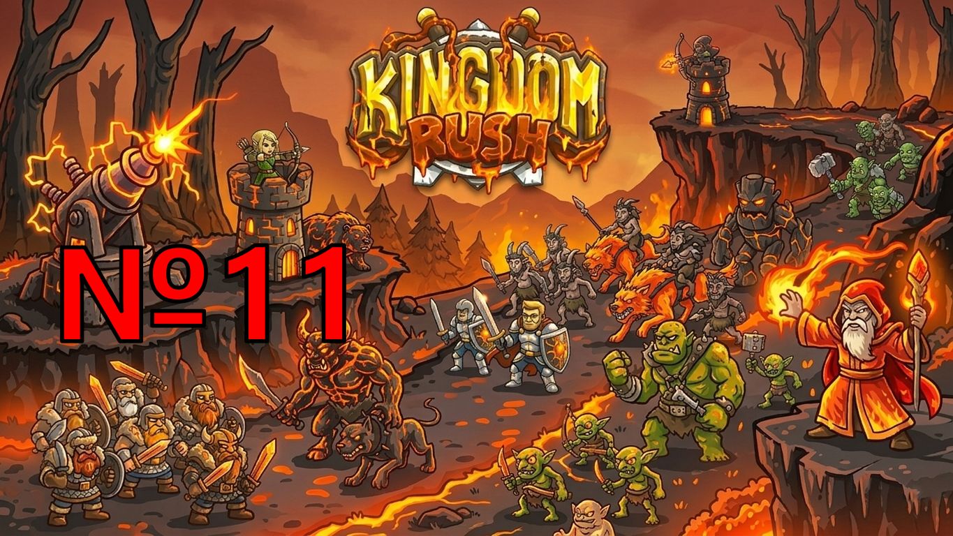 Прохождение Kingdom Rush [Долина Проклятых]