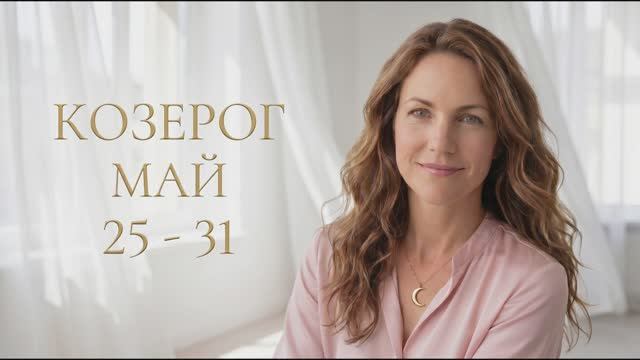 Гороскоп Козерог на неделю 25–31 мая 2026 года: шаг за шагом к своей вершине