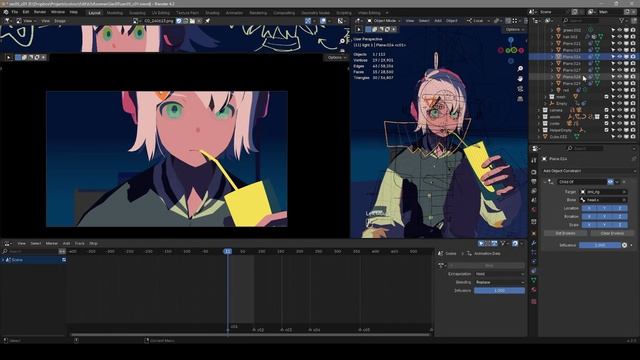 Coloso - A to Z of NPR Animation in Blender 36-2. Character Lighting Material Adjustment 2