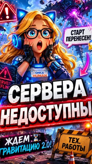 Once Human экстренно продлила техработы | Гравитацию 2.0 запаздывает #shorts