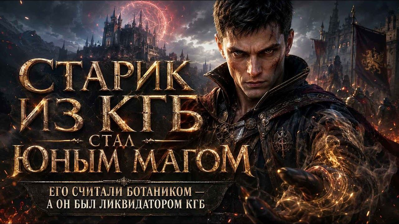 АУДИОКНИГА ПОЛНОСТЬЮ | Старик из КГБ стал юным магом | ПОПАДАНЦЫ | Книга 1 смотреть онлайн