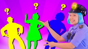 Песенка про Щекотка Девочка Полицейский # Tickle PoliceGirl # Lights Kids Детские Песни