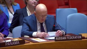 Right of reply by Vassily Nebenzia at UNSC Briefing following the Attack on Starobelsk