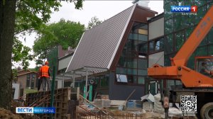 В Белгороде продолжается возведение ФОКа на территории «Олимпии»