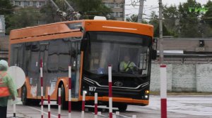 Лучшего водителя троллейбуса выбрали в Самаре на отраслевом состязании