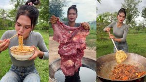 Домашняя кухня Камбоджи  | Рецепт карри из жареного мяса во фритюре
