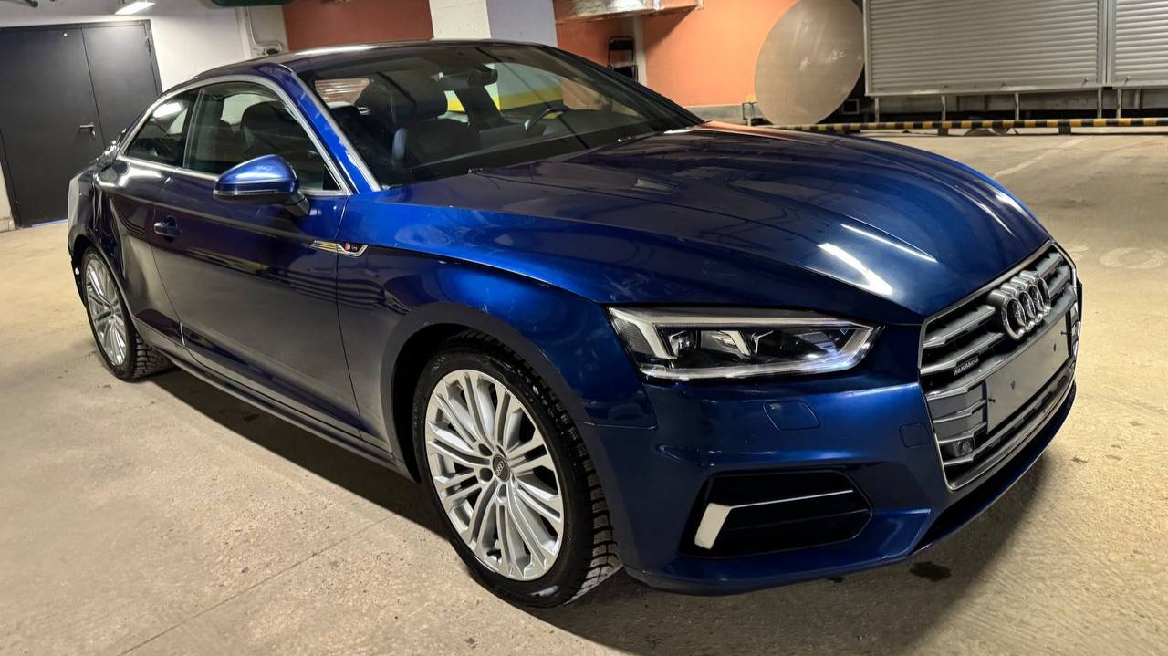 Audi A5; 2.0 АT; 2018; Синий