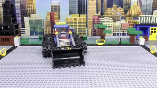 СЕКРЕТНЫЙ Экскаватор-Трансформер! 🚜 Эпичный ЛЕГО стоп-моушен мультик