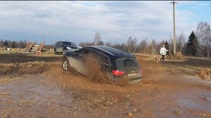 ЧТО ОНИ ВЫТВОРЯЮТ? Спортивный Toyota Land Cruiser 200, AUDI Q7, Subaru, Sportage, Santa Fe БЕДОРОЖЬЕ