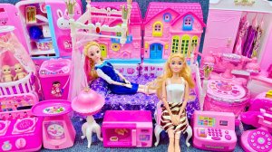Игровой набор «Дом и мебель Принцессы»! Распаковка и Обзор ярких игрушек! Яркие Мультики для детей!