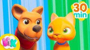 Cane e Gatto | Canzoni per Bambini | HeyKids Italiano