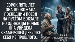 Она просто сидела и смотрела в никуда. Я не смогла пройти мимо.