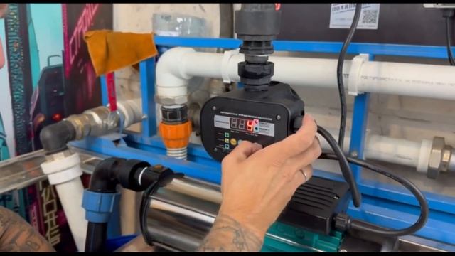 Обзор автоматики для насоса HYPERPRESS MAX смотреть онлайн