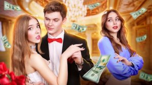 Бедная мама продала меня БОГАТОЙ СЕМЬЕ... Но почему я сбежала к бомжам?! 😭💔