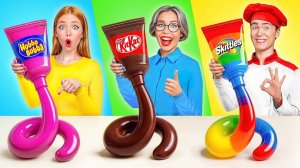 Кулинарный Челлендж# Я против Бабушки # Смешные Кухонные Войны от Multi DO Joy