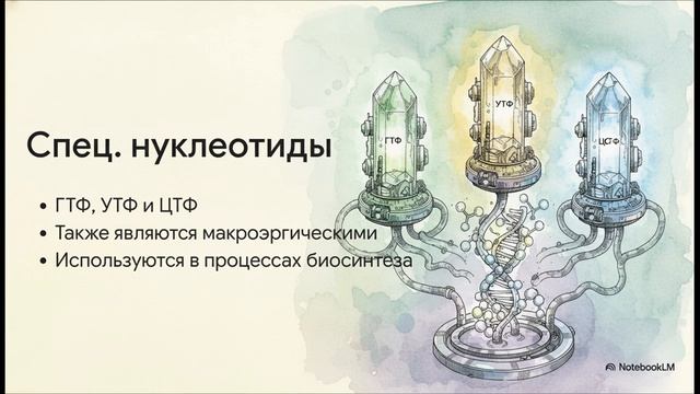 Биология 10 класс § 13 АТФ и другие нуклеотиды Витамины