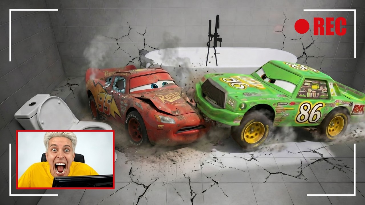 LIGHTNING MCQUEEN У МЕНЯ ДОМА в Реальной Жизни! 😨 Скрытые камеры