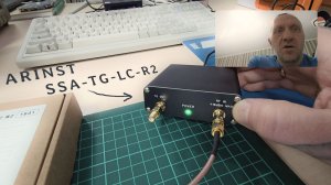Arinst SSA-TG-LC-R2. Анализатор спектра с трекинг-генератором