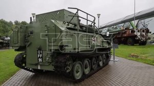 Выставка трофейной техники в парке «Патриот»