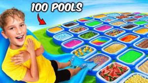 100 ТАИНСТВЕННЫХ БАССЕЙНОВ И ТОЛЬКО ОДИН ПОБЕДИТЕЛЬ!!