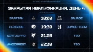BetBoom Битва Чемпионов: Сплит #3 | Закрытые квалификации | День 4