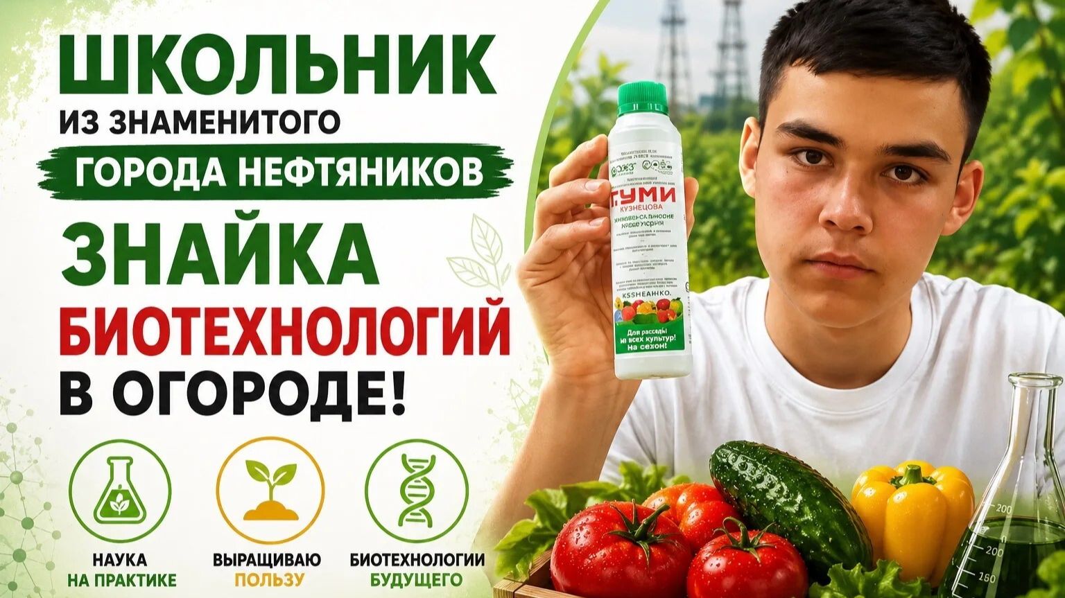 Микориза и Фитоспорин против химиии, опыт школьника!