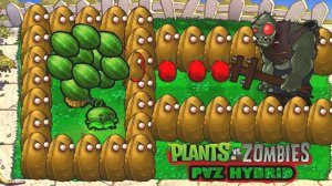 Зомби против растений! Hybrid Plants vs Zombies PvZ Растения против Зомби ПвЗ