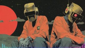 Daft Punk Inspired Digital Wasteland 🌌🎶 ｜ Spacewave, French House, Cosmic Groove Session, Retro