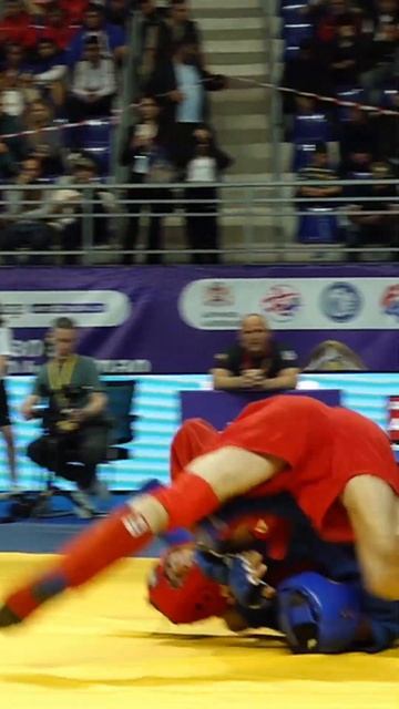 A Spectacular Throw From Arsen AVEDISYAN (ARM) Against Mindaugas VERZBICKAS (LTU)