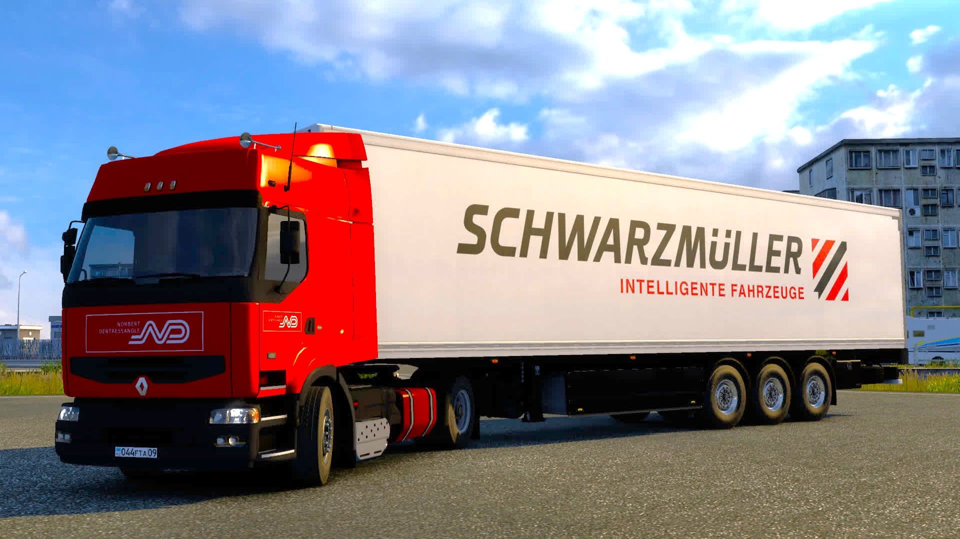 674 / ETS2 1.58 / Renault Premium / Казахстан дальнобой.