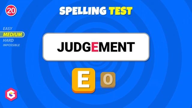 English Spelling Quiz смотреть онлайн