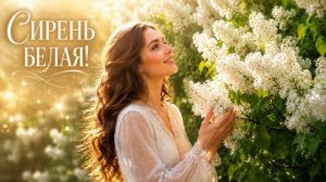 БЕСПОДОБНАЯ ПЕСНЯ -  СИРЕНЬ  БЕЛАЯ!