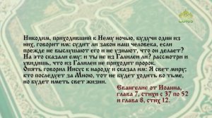 Евангелие 31 мая. Кто верует в Меня, у того, как сказано в Писании, из чрева потекут реки воды живой