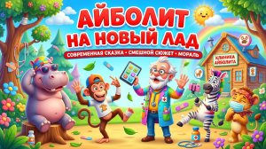 Айболит на новый лад: современная сказка, смешной сюжет, полный текст и мораль