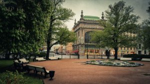 Пустой Санкт-Петербург. 5 утра в центре города.
