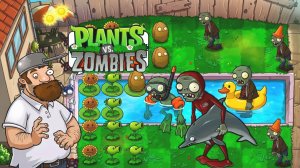 Выживания! Бассейн в PvZ Ultimate Plants VS Zombies! ПВЗ