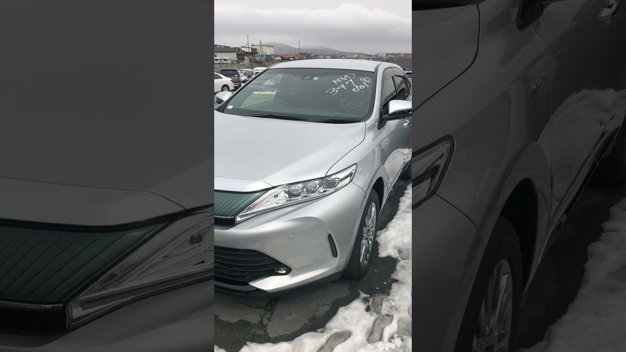 Мини-обзор на наш Toyota Harrier со стоянки